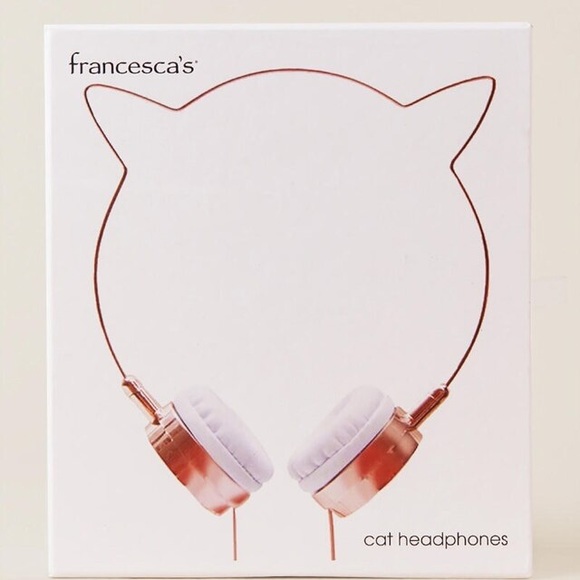 Francesca’s Cat Headphones NWT! - Picture 2 of 4